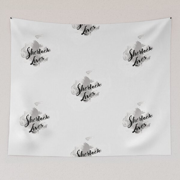 Item preview, Sherlock Lives (BBC Sherlock Typography) | Perfect Gift designed and sold by Sherlockartds.
