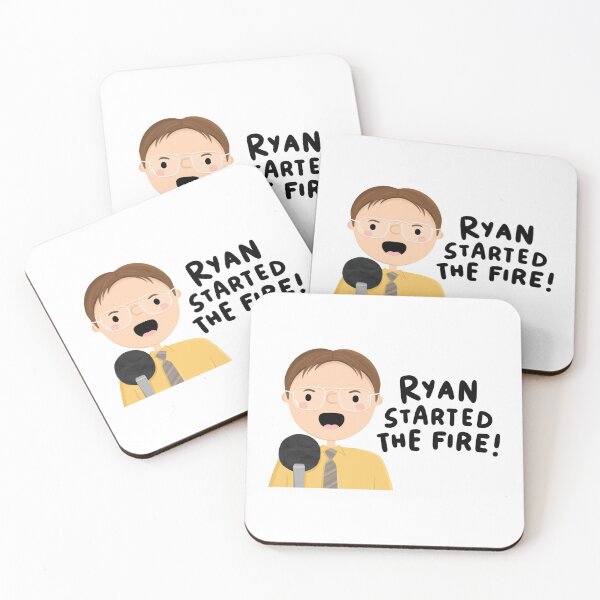 Item preview, The Office Ryan Started The Fire designed and sold by cutermelon.