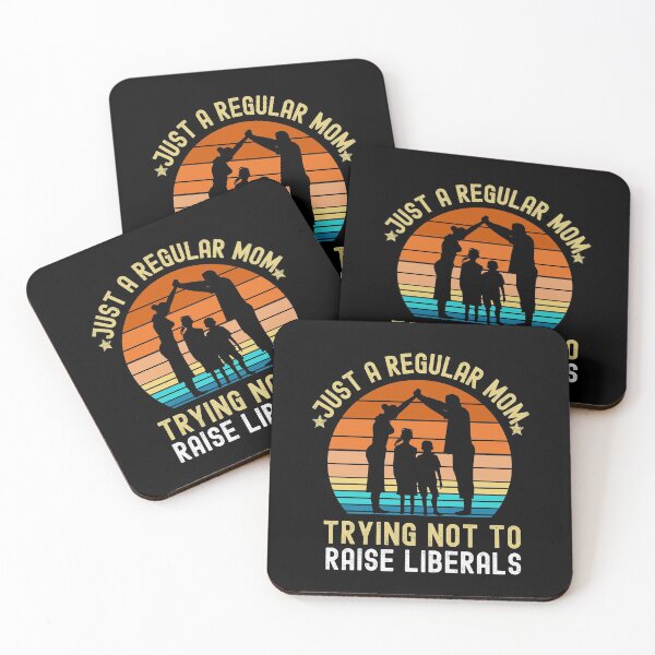 Item preview, Just a regular mom trying not to raise liberals designed and sold by Str8like dattshirts.