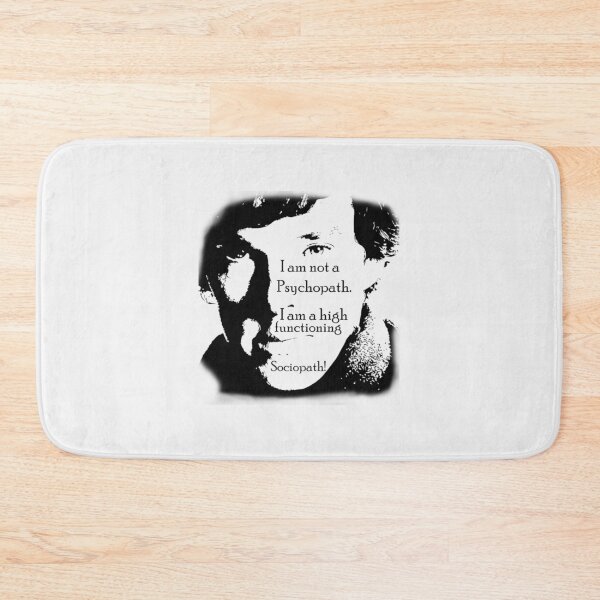 Item preview, Sherlock High Functioning Sociopath Tee!! | Perfect Gift designed and sold by Sherlockartds.