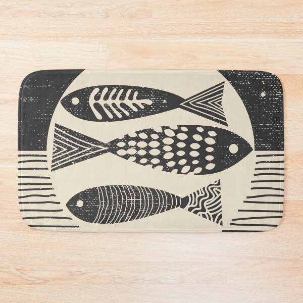 Item preview, Mid Century Fish designed and sold by SurfolioPrints.