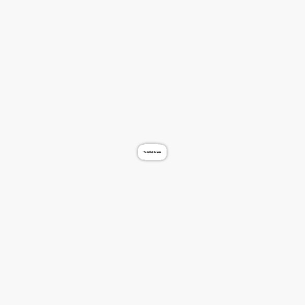 You Just Lost The Game (Tiny Text) Sticker