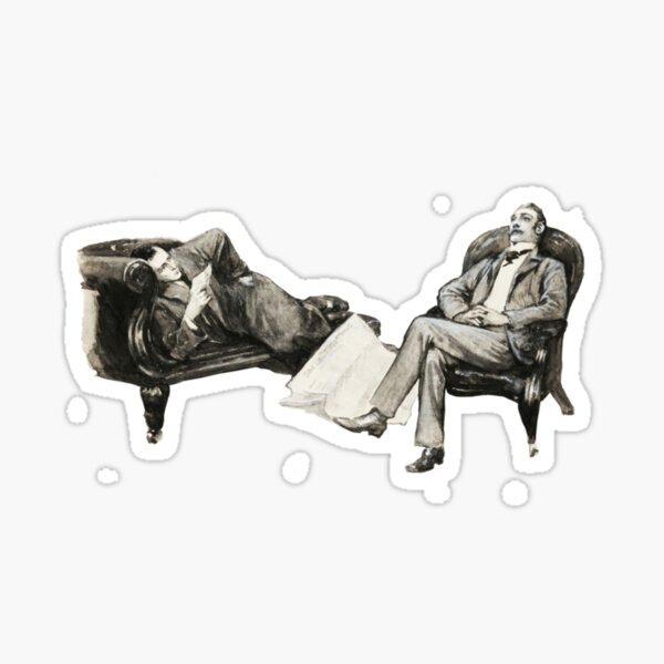 Item preview, Sherlock and Watson | Perfect Gift designed and sold by Sherlockartds.