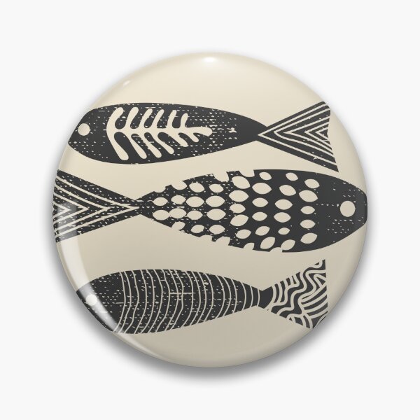 Item preview, Mid Century Fish designed and sold by SurfolioPrints.