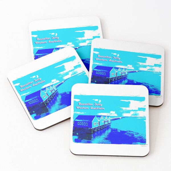 Item preview, Busselton Jetty Graphic Digital Painting. Fanart WallsOfFame.com.au designed and sold by WallsOfFameAust.