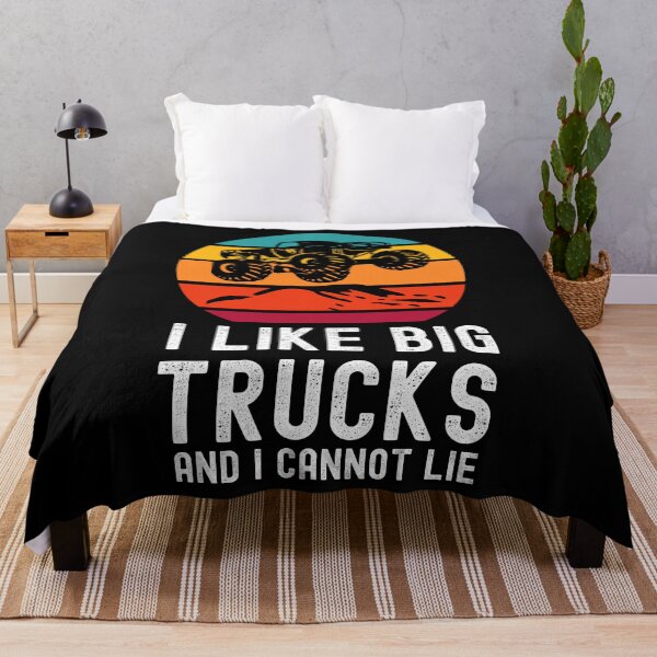 Item preview, I like big trucks and I cant lie designed and sold by Str8like dattshirts.