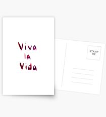 Viva La Vida - Coldplay Postcards