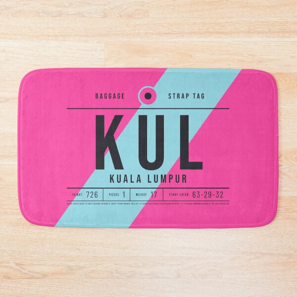 Item preview, Luggage Tag E - KUL Kuala Lumpur Malaysia designed and sold by VoodooCircus.
