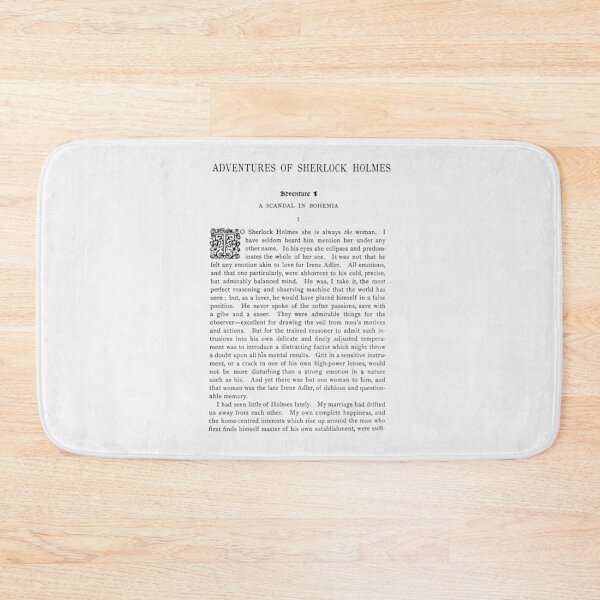 Item preview, Adventures of Sherlock Holmes First Page | Perfect Gift designed and sold by Sherlockartds.