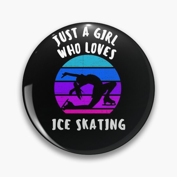 Item preview, Just a girl who loves ice skating designed and sold by Str8like dattshirts.