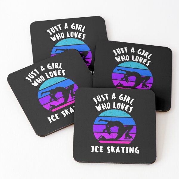 Item preview, Just a girl who loves ice skating designed and sold by Str8like dattshirts.