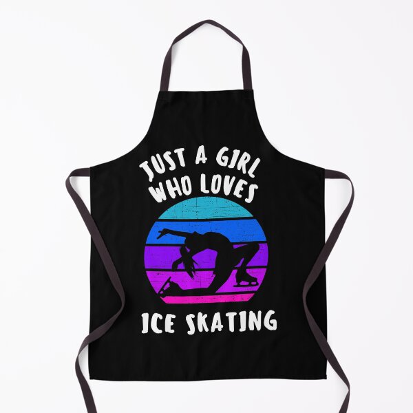 Item preview, Just a girl who loves ice skating designed and sold by Str8like dattshirts.