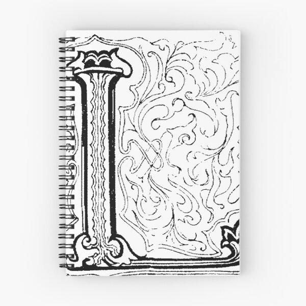 Item preview, Baroque Alphabet Letter L designed and sold by Quill-n-Ink.