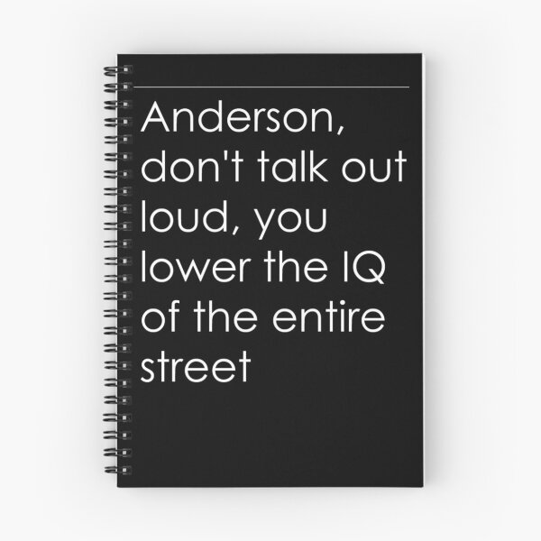 Item preview, Anderson in Black | Perfect Gift designed and sold by Sherlockartds.