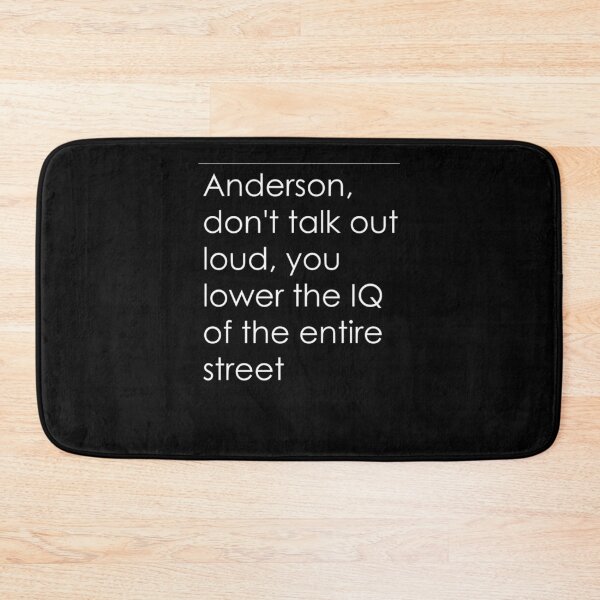 Item preview, Anderson in Black | Perfect Gift designed and sold by Sherlockartds.