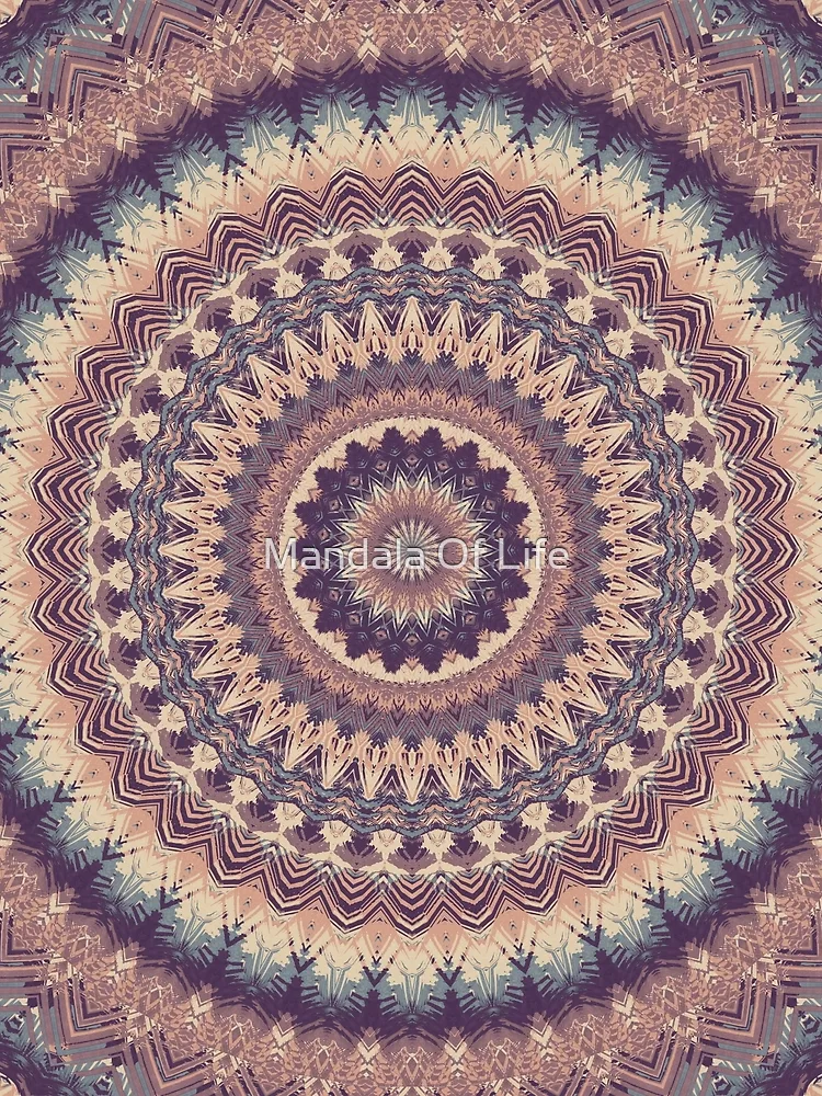 Thumbnail 3 of 3, Scarf, Mandala 149 designed and sold by Mandala Of Life.