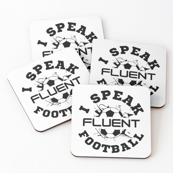 Item preview, I speak fluent football designed and sold by The Feel Good Merch.