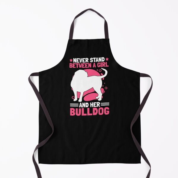Item preview, Girl with Olde English Bulldog saying designed and sold by madgrfx.