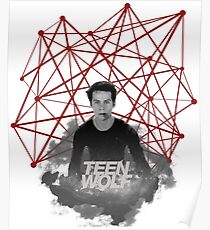 Stiles Stilinski Connected Lines Poster