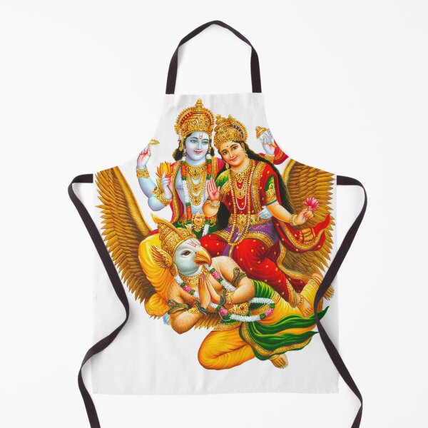 Item preview, Lord Vishnu and Goddess Lakshmi Mount on Garuda designed and sold by banothsonu.