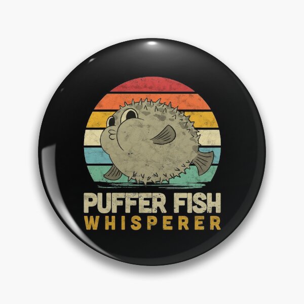 Item preview, Puffer fish whisperer aquarium fish breeder saying designed and sold by madgrfx.