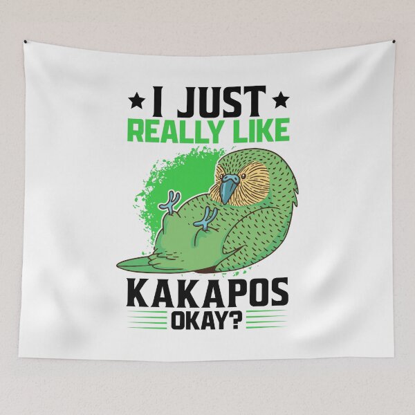 Item preview, I like Kakapo New Zealand parrot gift designed and sold by madgrfx.