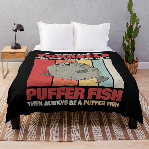 Item preview, Always be puffer fish yourself aquarium fish designed and sold by madgrfx.