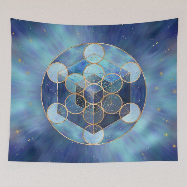 Item preview, Metatron's Cube Sacred Geometry  designed and sold by k9printart.