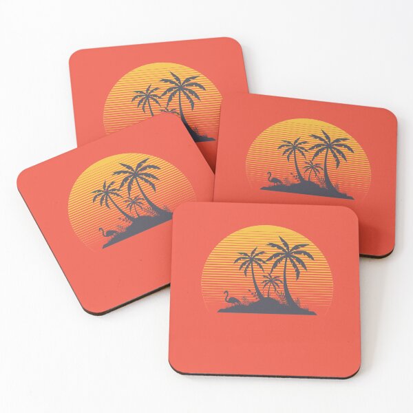 Item preview, Palm Tree Beach sunset designed and sold by BlascoShop.
