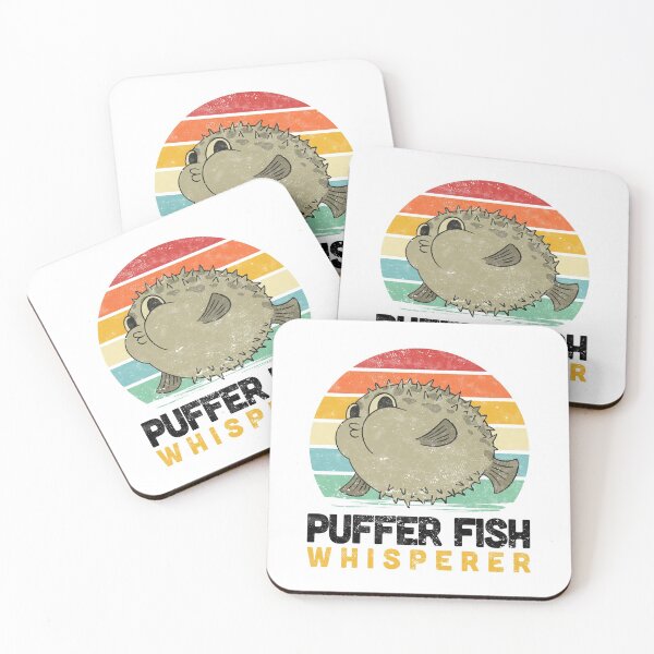 Item preview, Puffer fish whisperer aquarium fish breeder saying designed and sold by madgrfx.