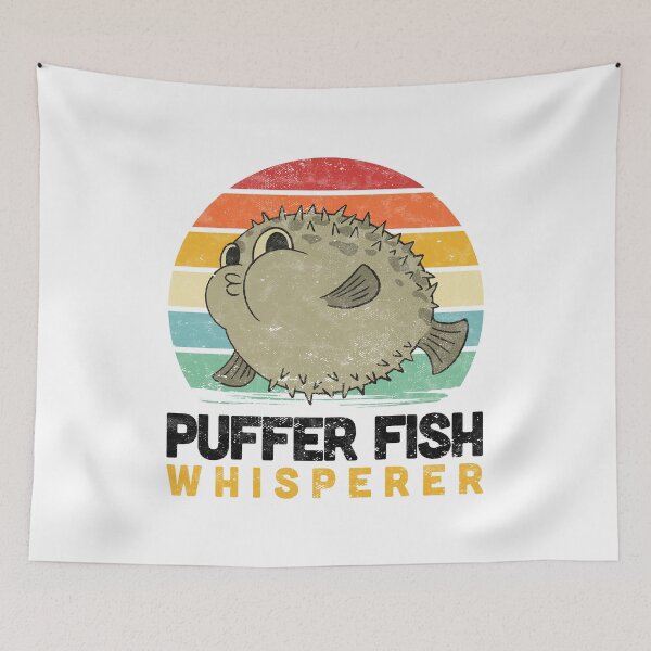 Item preview, Puffer fish whisperer aquarium fish breeder saying designed and sold by madgrfx.
