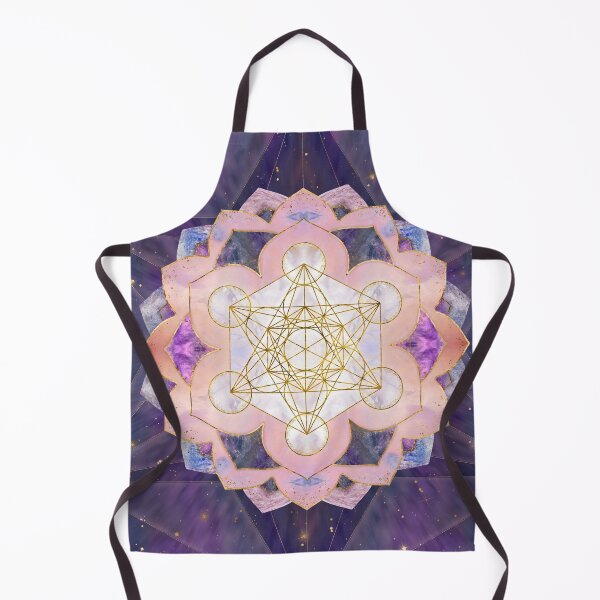 Item preview, Metatron's Cube in Gemstone lotus Sacred Geometry  designed and sold by k9printart.
