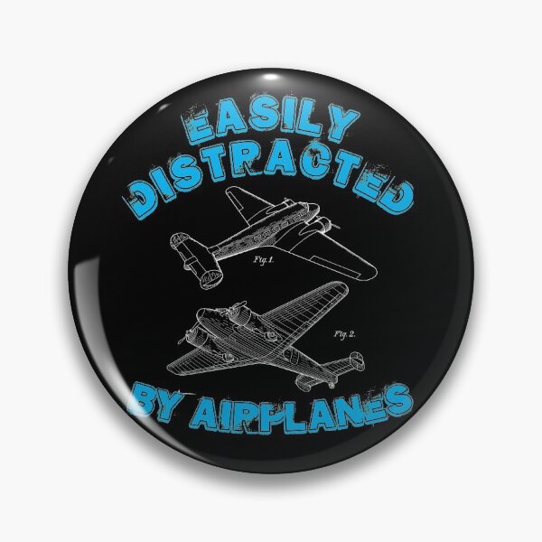 Artikelvorschau, Leicht von Flugzeugen abgelenkt Lustiger Luftfahrt-Enthusiast entworfen und verkauft von JapanBubble.