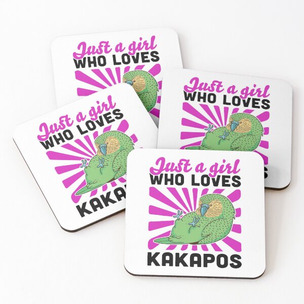 Item preview, Girl the Kakapo loves New Zealand parrot designed and sold by madgrfx.