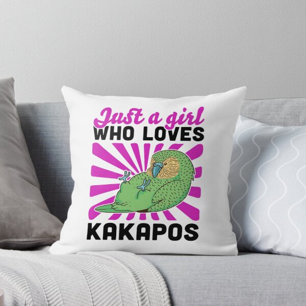 Item preview, Girl the Kakapo loves New Zealand parrot designed and sold by madgrfx.