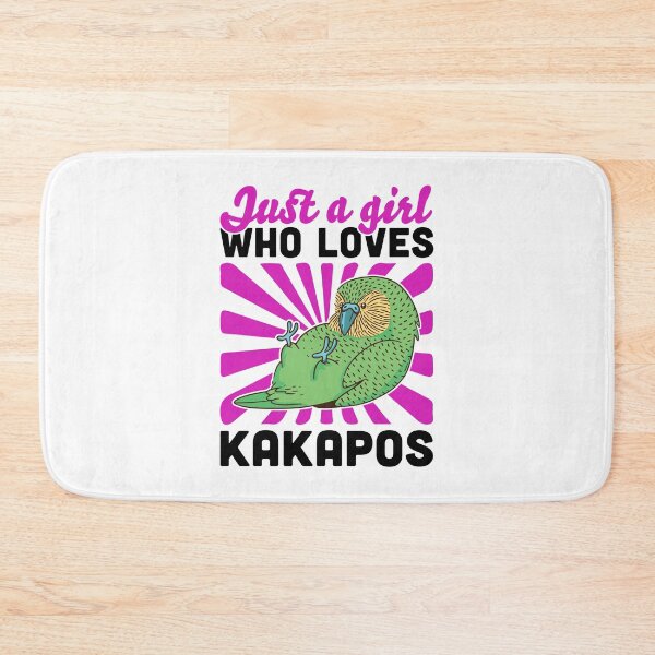 Item preview, Girl the Kakapo loves New Zealand parrot designed and sold by madgrfx.