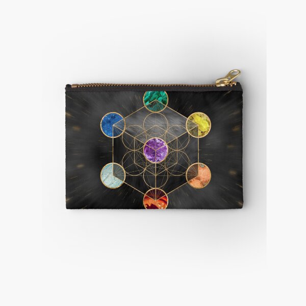 Item preview, Metatron's Cube Chakras Sacred Geometry  designed and sold by k9printart.