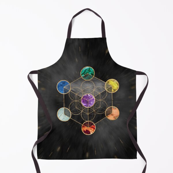 Item preview, Metatron's Cube Chakras Sacred Geometry  designed and sold by k9printart.
