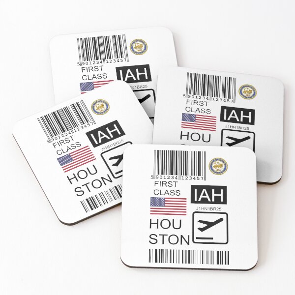 Item preview, Houston Bush Intercontinental Airport  designed and sold by Travellerz.