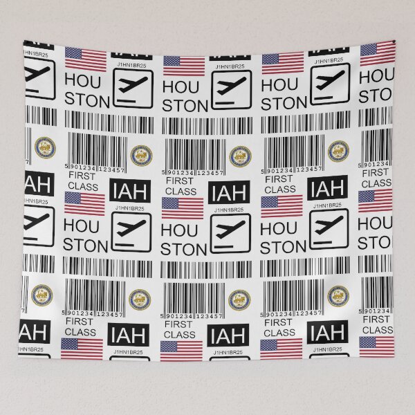 Item preview, Houston Bush Intercontinental Airport  designed and sold by Travellerz.