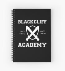 BLACKCLIFF ACADEMY- An Ember In The Ashes - WHITE Spiral Notebook