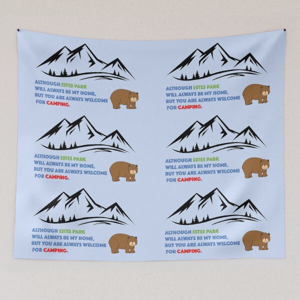 Item preview, ESTES PARK COLORADO ROCKY MOUNTAIN NATIONAL designed and sold by wildlittlefan.