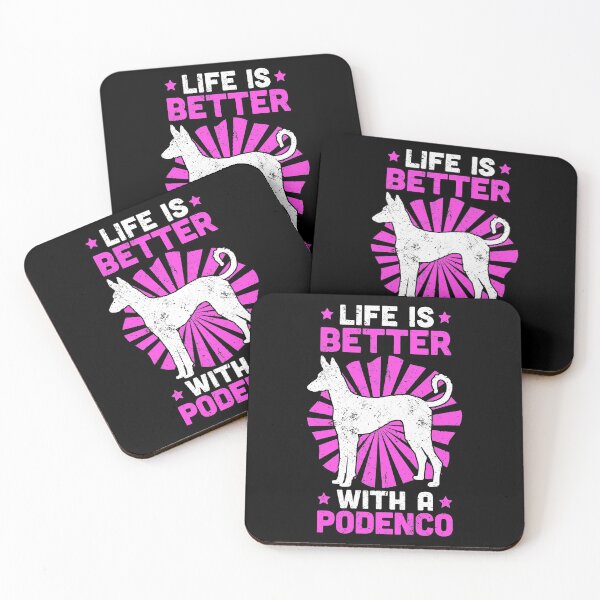 Item preview, Life is better with Podenco Spanish Greyhound designed and sold by madgrfx.