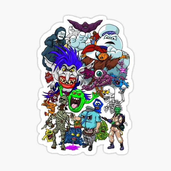 I Ain't Afraid Of No Ghost Sticker