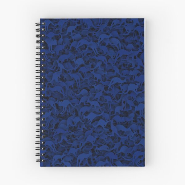 Item preview, Deep blue kangaroos designed and sold by dima-v.