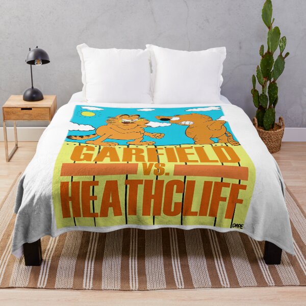 Item preview, Cartoons T-ShirtGarfield vs. Heathcliff (Godzilla vs. Kong Style) designed and sold by AdeLaide46.