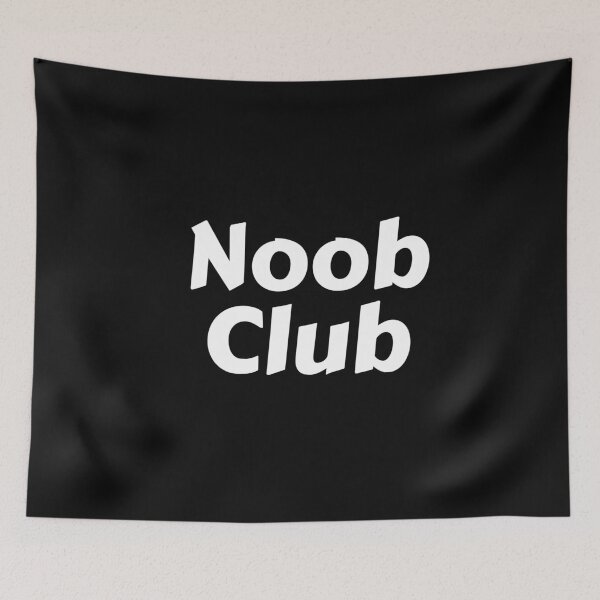 Aperçu de l'œuvre Typographie audacieuse du Noob Club Vintage créée et vendue par garniturex.