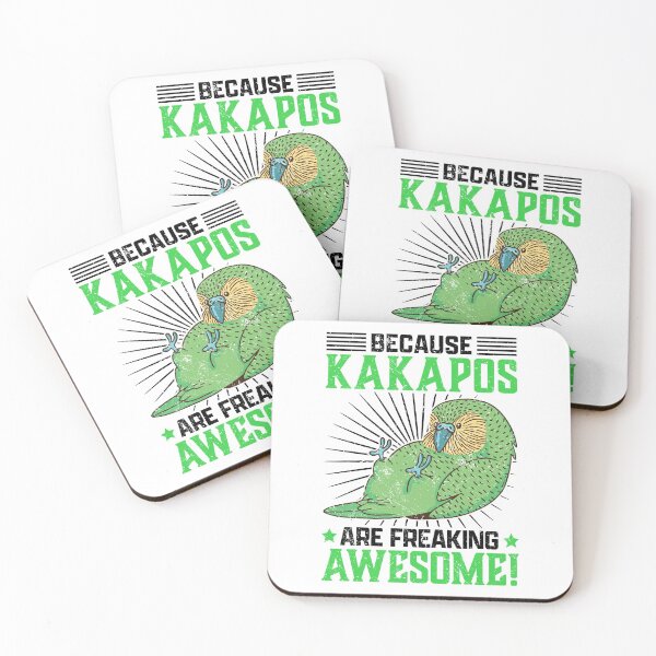 Item preview, Kakapo are great New Zealand parrot saying designed and sold by madgrfx.
