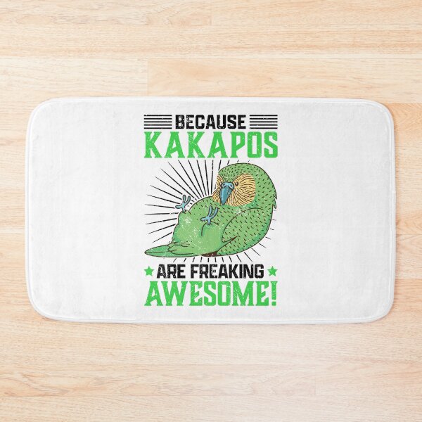 Item preview, Kakapo are great New Zealand parrot saying designed and sold by madgrfx.
