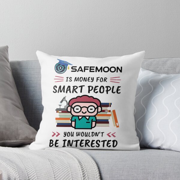 Item preview, Crypto T-ShirtSafemoon Is Money for Smart People, You Wouldn't Be Interested. Funny design for cryptocurrency fans designed and sold by AdeLaide46.